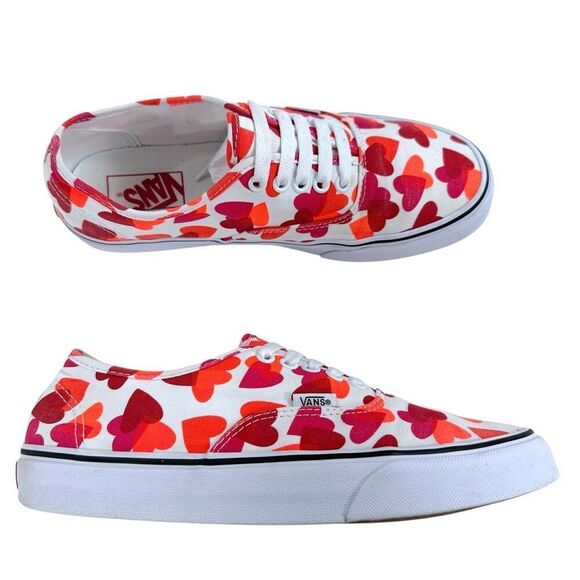 VANS Authentic Valentine Hearts Women’s Size 9.5 Men’s Size 8 - Picture 7 of 9